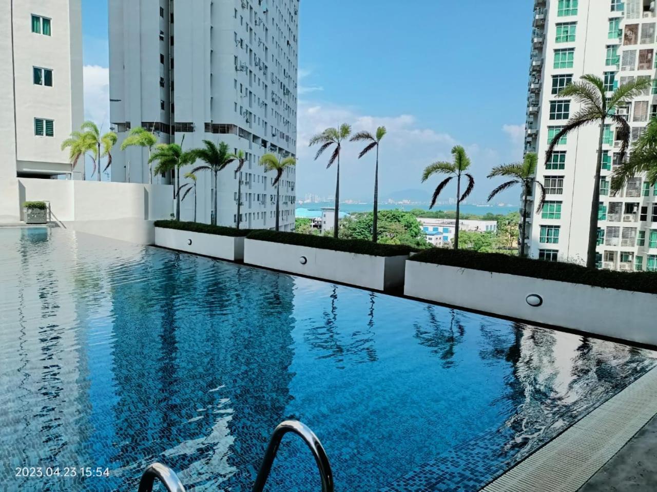 City Town 2-6 Pax Beautiful View Cozy Condo, Jelutong, Georgetown, Centre Heart Of Penang Island, Near Highway Komtar Gurney Exterior foto